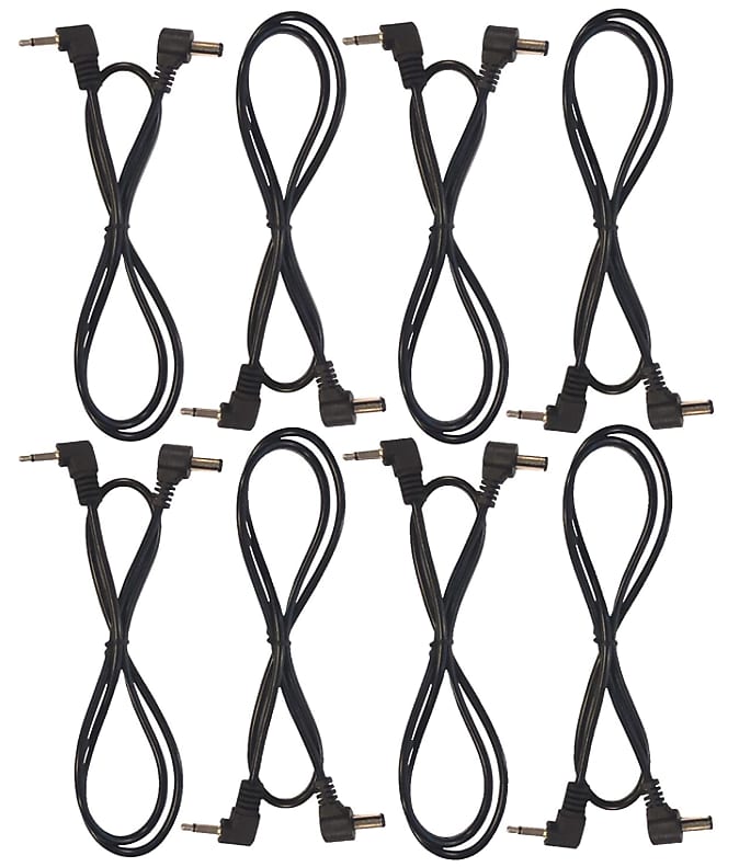 (8) Pack Effects Pedal Power Cables for use with SKB Footnote Reverb