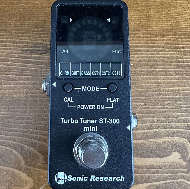 Sonic Research ST300 Mini Strobe Turbo Tuner 2010s Black Reverb