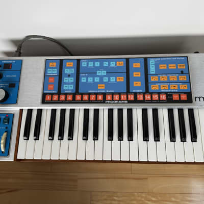 Moog Source Monophonic Analog Synthesizer with Patch Memory 1981 - 1985 - Blue