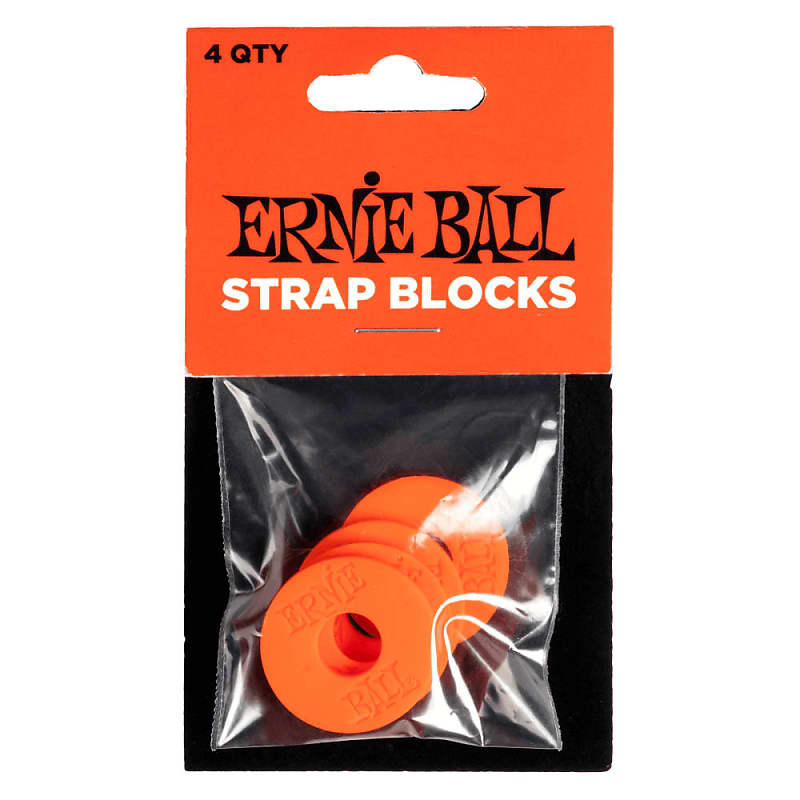 Ernie Ball Strap Blocks - Red