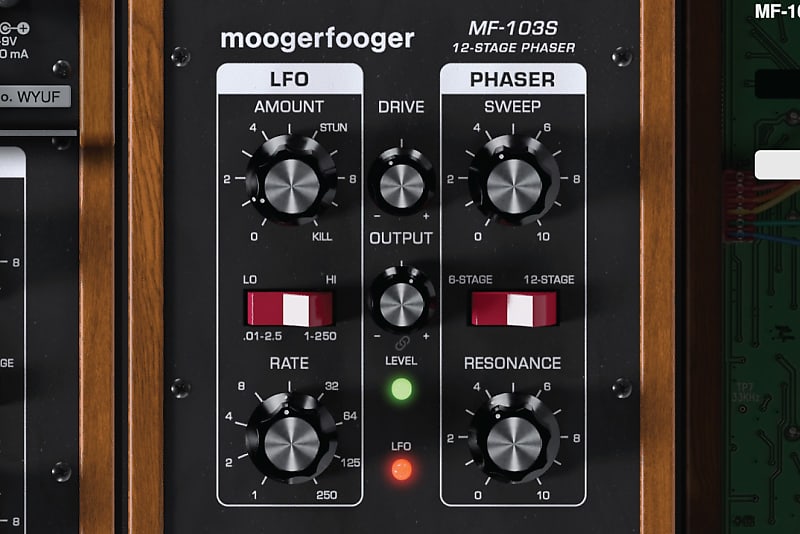 Moog MoogerFooger MF-103s 12-Stage Phaser image 1