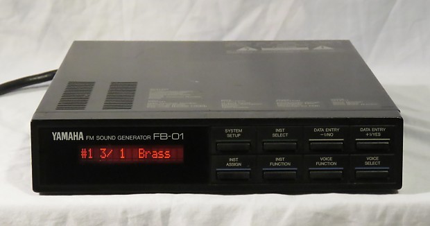Yamaha FB-01 4-op FM 80's Synth Sound Module (DX/TX sounds