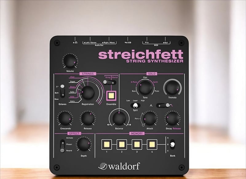 Waldorf Streichfett String Synthesizer | Reverb