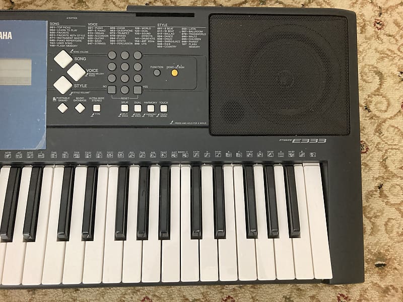 Used Yamaha PSR-E333 Keyboard | Reverb