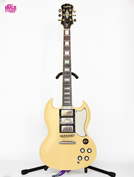 Epiphone SG Les Paul Custom Ivory '61 | Reverb