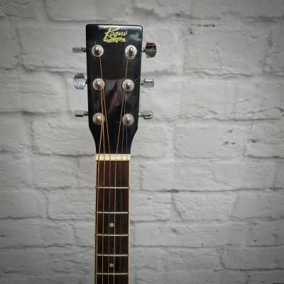 Rogue RA-100D Acoustic Guitar Black image 4