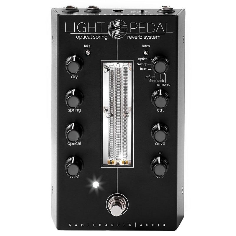Gamechanger Audio Light Pedal Optical Spring Reverb | Reverb