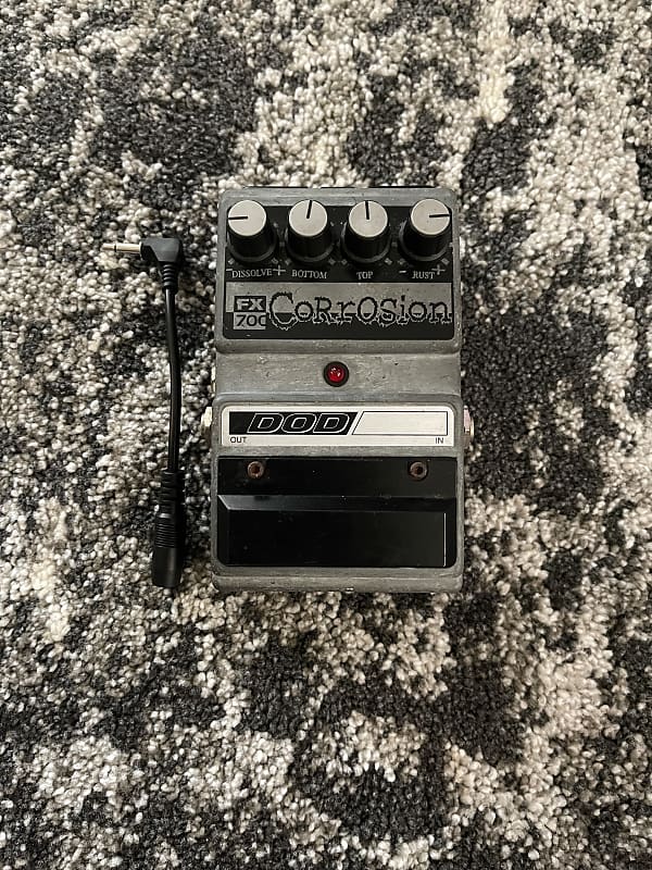 DOD Digitech FX70C Corrosion V2 Distortion Rare Vintage