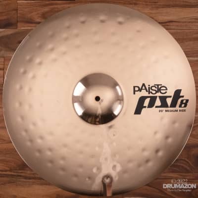PAISTE PST 8 REFLECTOR 20" MEDIUM RIDE CYMBAL image 1