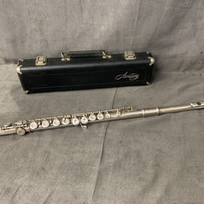 Buffet Crampon 228 Flute Silver Plated Model 861 Cooper Scale
