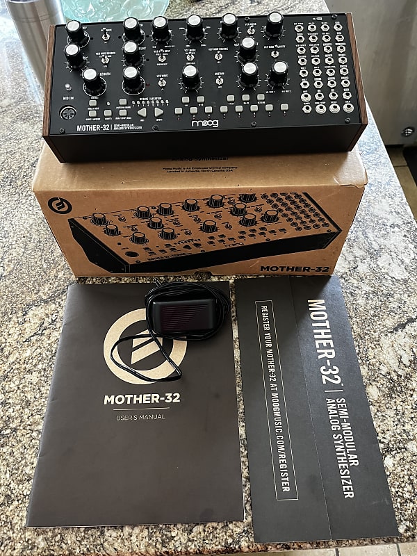 Moog Mother-32 Tabletop / Eurorack Semi-Modular Synthesizer | Reverb