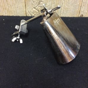 Vintage Ludwig Cowbell w Original Cowbell Mount Reverb