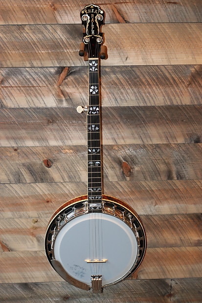 Frank Neat Stanleytone Banjo Ralph Stanley owned played and signed 1984
