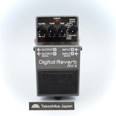 Boss RV-5 Digital Reverb Guitar Effect Pedal CU02559