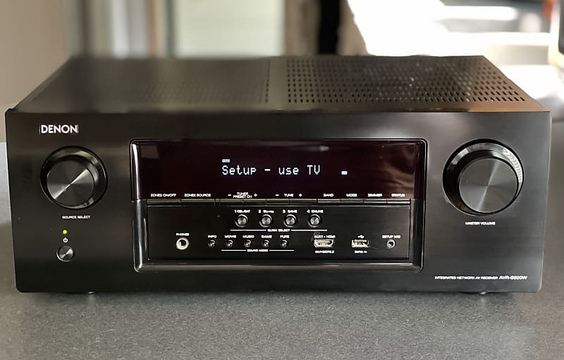 Denon AVRS920W Integrated Receiver Reverb