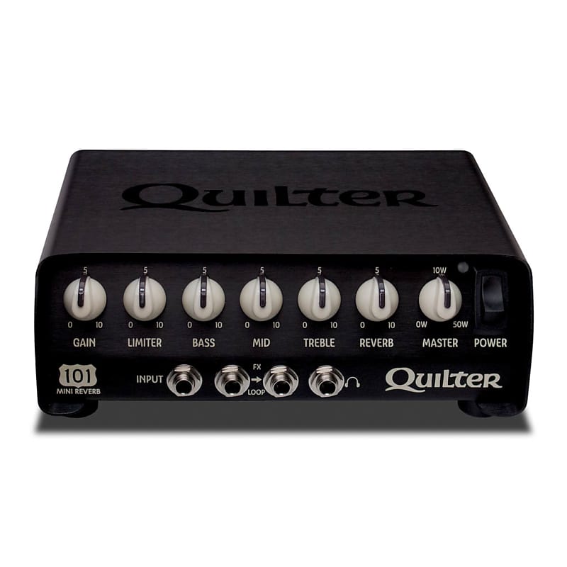 Quilter 101 Reverb 50-Watt Mini Compact Electric Guitar Amplifier Amp Head image 1