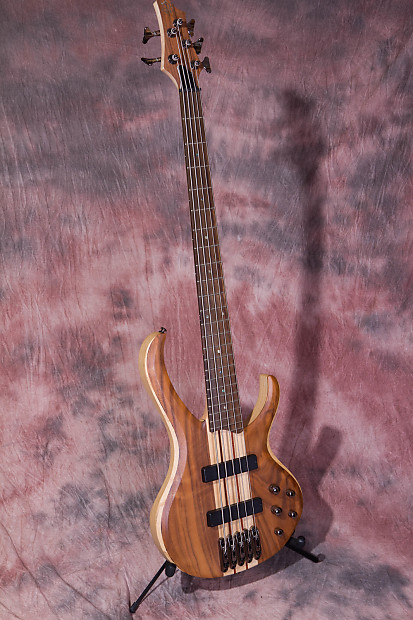 Ibanez BTB675 2014 Natural 5 string active 35 inch scale | Reverb