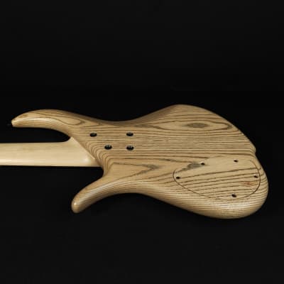 F Bass BN5 5 String Bass 2-Piece Natural Ash Body Ebony Fingerboard image 18