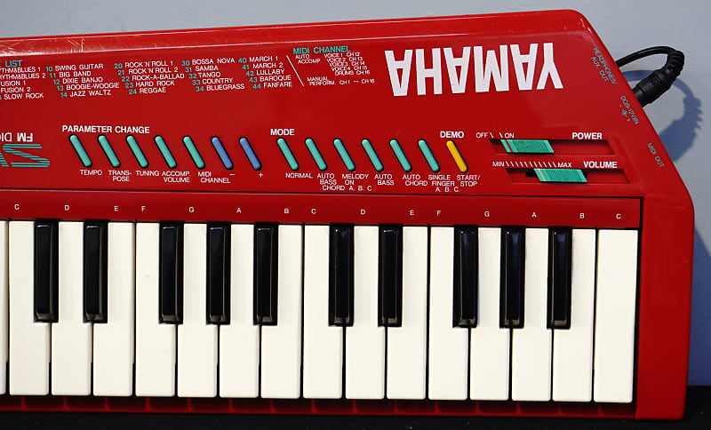 YAMAHA SHS-10 R RED FM Digital Keyboard With MIDI Keytar