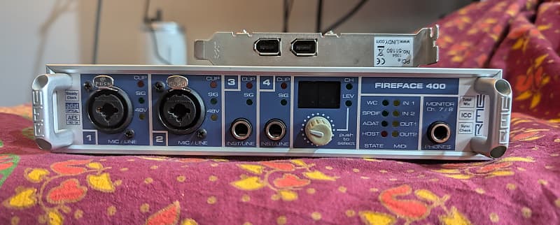 RME Fireface 400 Audio Interface | Reverb UK