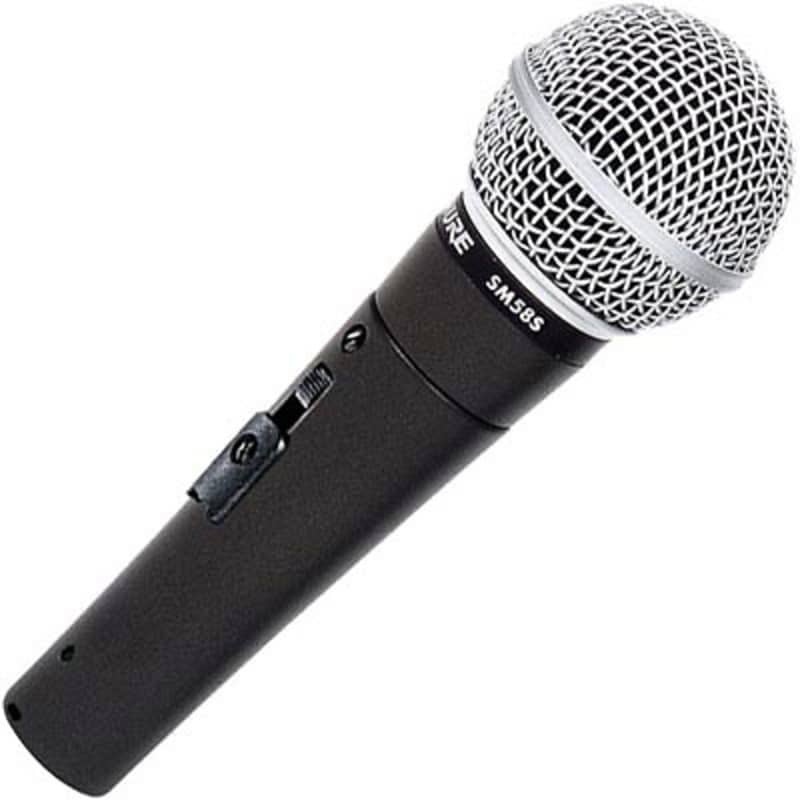 Photos - Microphone Shure SM58S Cardioid Dynamic Vocal  with On-Of... new 