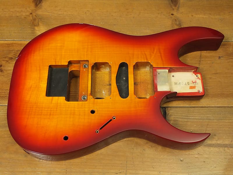 Ibanez RG 570 FM Flame Maple Tilt Joint Body / Korpus * Reverb