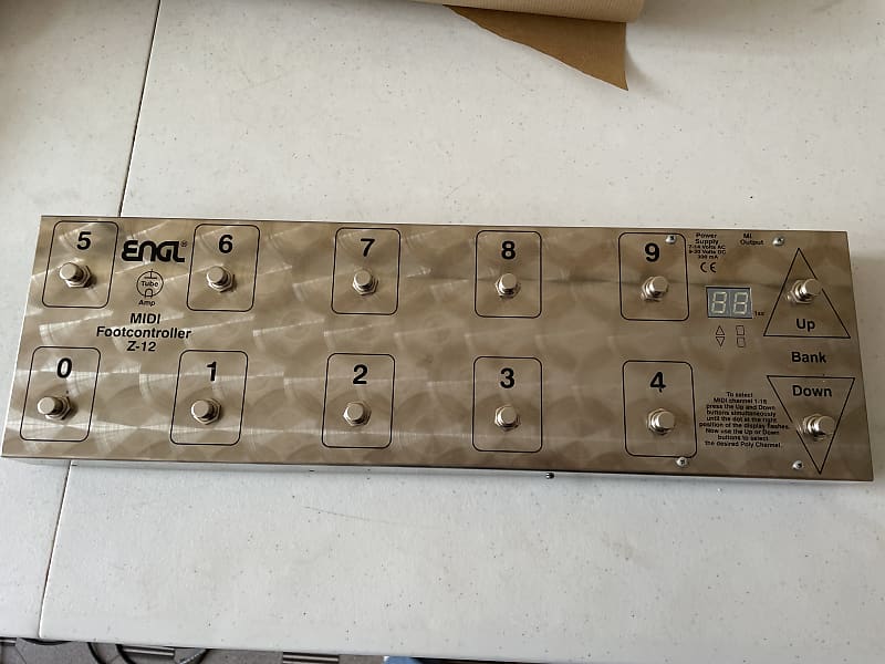 ENGL MIDIフットコントローラー Z-12 美品