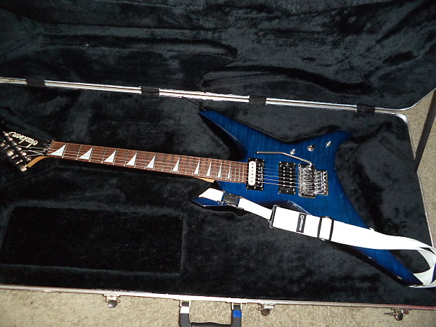 Jackson Warrior Blue / Black | Reverb
