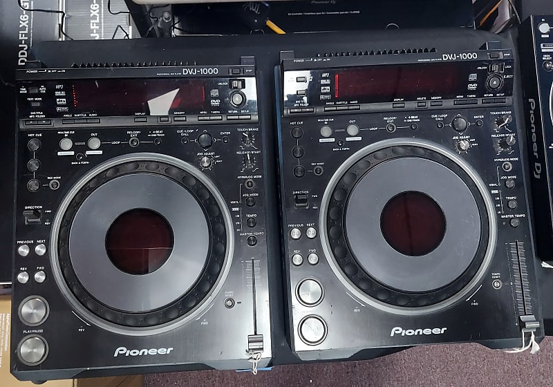 Pioneer DVJ1000 Single Unit Gray Black