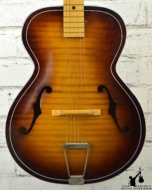 1960s Truetone Archtop Guitar image 1