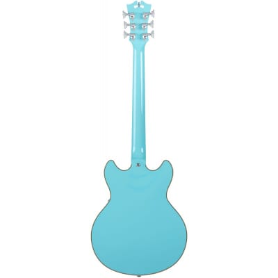 Guitarra Eléctrica D'Angelico Premier Mini DC Sky Blue imagen 3
