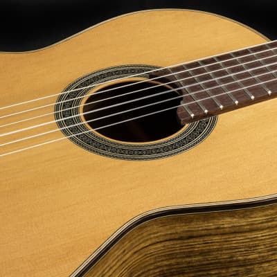 David Duyos - Cedar luthier handmade guitar - French Polish 2024 - French polish image 9