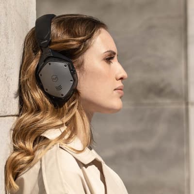 V-Moda M-200 ANC - Bluetooth Over-ear Headphones (Black) (M200BTA-BK) image 5