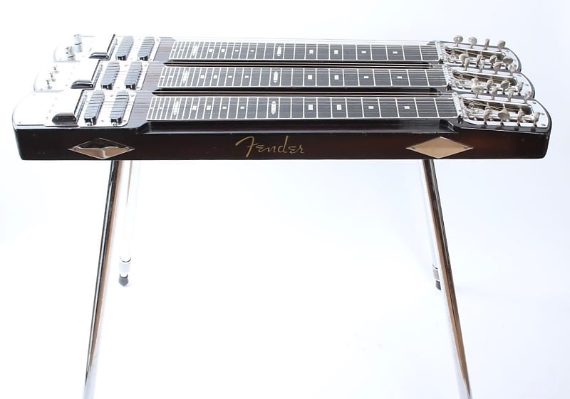 高い品質 Fender Reverb | Guitar Steel Console 3-Neck T8 Stringmaster ギター