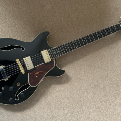 Ibanez AMH90-BK Artcore Expressionist Guitar, Black for sale