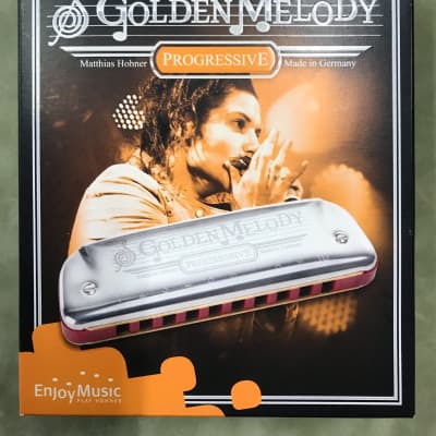 Hohner Progressive Series Golden Melody Harmonica - Key of E image 1