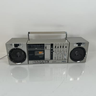 Toshiba RT-130S Boombox, Portable Stereo Radio, Cassette Tape | Reverb