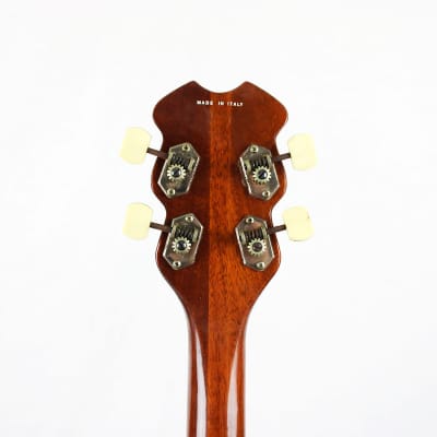 1960s-1970s Eko 5 String Closed Back Banjo - Natural image 5