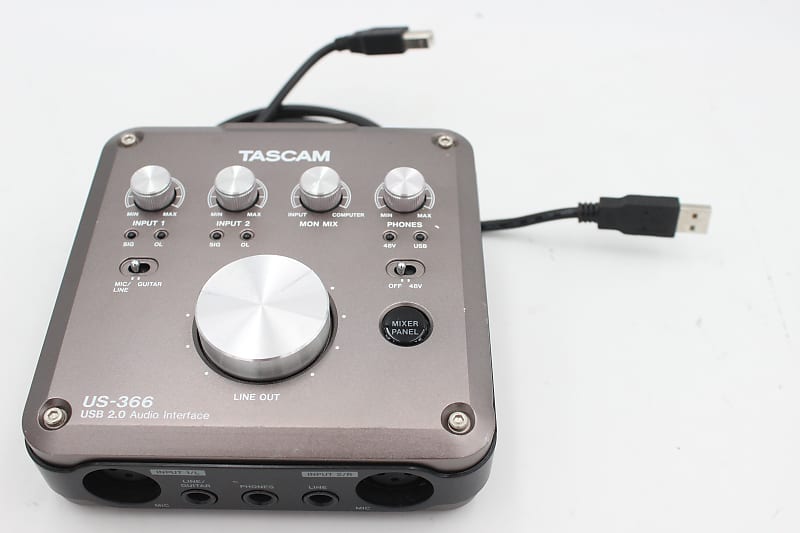 Tascam US-366 USB 2.0 Audio Interface W/ DSP Mixer | Reverb