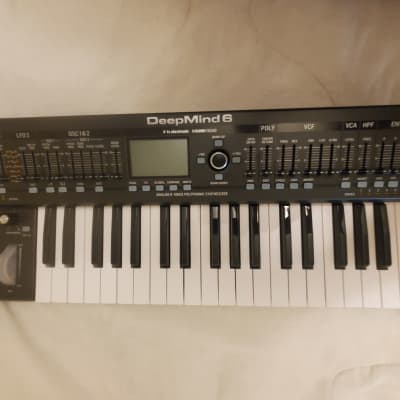 Behringer DeepMind 6 37-Key 6-Voice Polyphonic Analog Synth 2017 - Present - Black
