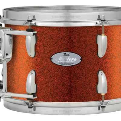 Pearl Music City Custom Masters Maple Reserve 22"x20" Bass Drum, #419 Burnt Orange Abalone  BURNT ORANGE ABALONE MRV2220BX/C419 image 18