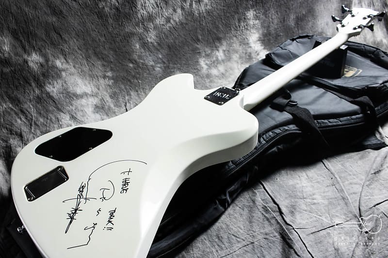 ESP D-TR [RU-DRIVE] (Dir en grey Toshiya Signature Model) w/ White Pickguard