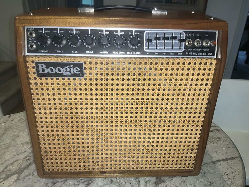 Mesa Boogie Mark IIC+ 100 watt 2C+ 1985 - Wood and Wicker | Reverb