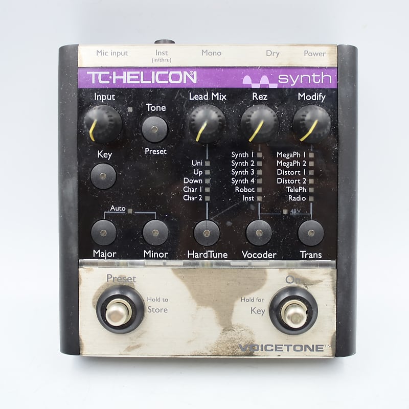 TC Helicon VoiceTone Synth | Reverb