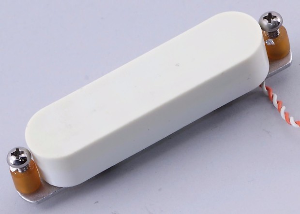 Lace Sensor Silver w/White Cover Guitar Pickup image 1