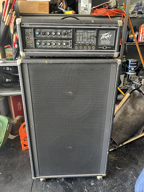 Peavey Mark 3 Bass Amp Head And 215 Cabinet Reverb