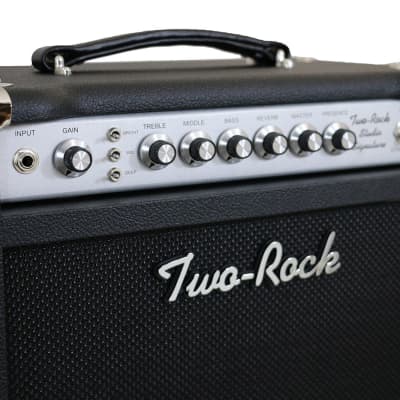 Two-Rock Studio Signature 1x12 Combo Amplifier, Black, Silverface image 6