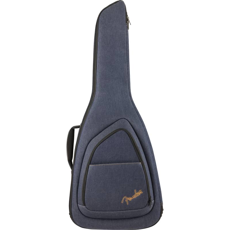 CUSTODIA BORSA PER CHITARRA ELETTRICA FENDER GOLD Denim Electric Guitar Gig  Bag