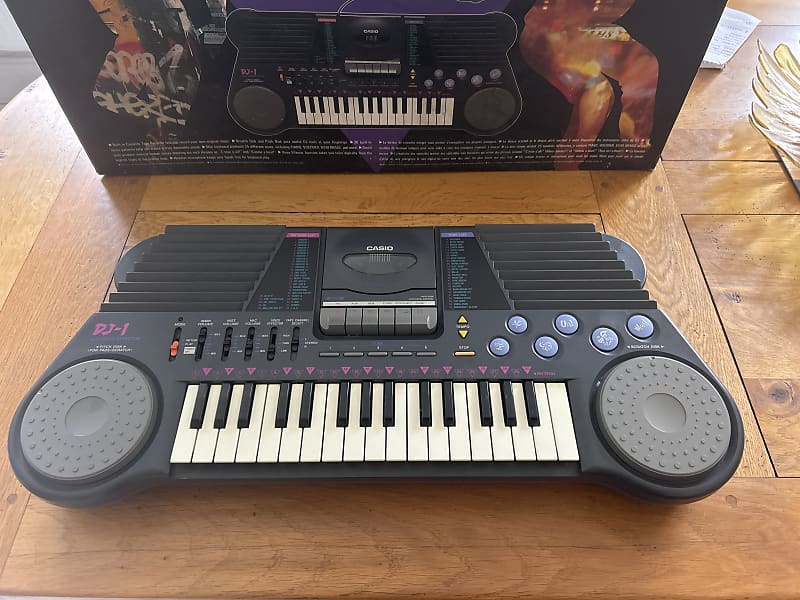 Casio DJ-1 with Voice Effector Early 90s - Dark Grey