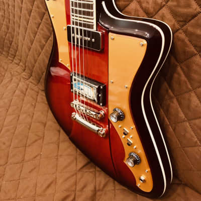 Rivolta MONDATA BARITONE VII Chambered Mahogany Body Maple Neck 6-String Electric Guitar w/Soft Case image 19